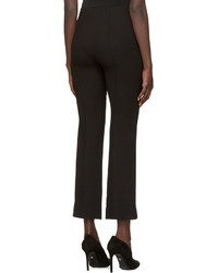 Женские черные шерстяные брюки от Protagonist