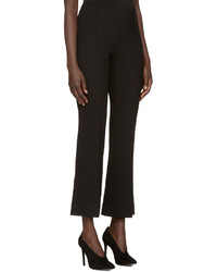 Женские черные шерстяные брюки от Protagonist