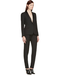 Женские черные шерстяные брюки от Pallas