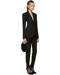 Женские черные шерстяные брюки от Pallas