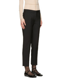 Женские черные шерстяные брюки от Acne Studios
