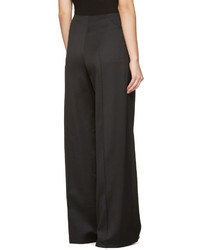 Женские черные шерстяные брюки от Esteban Cortazar