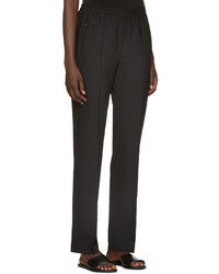 Женские черные шерстяные брюки от 6397