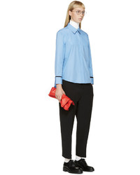 Женские черные шерстяные брюки от Jil Sander