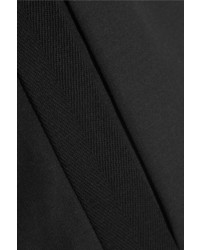 Женские черные шерстяные брюки от MM6 MAISON MARGIELA