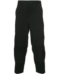 Мужские черные шерстяные брюки от Comme des Garcons