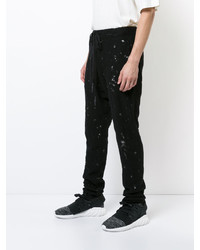 Женские черные шерстяные брюки от Nude