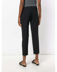 Женские черные шерстяные брюки от Brunello Cucinelli