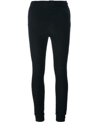 Женские черные шерстяные брюки от Humanoid
