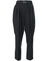 Женские черные шерстяные брюки от IRO