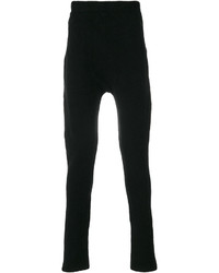 Мужские черные шерстяные брюки от Isabel Benenato