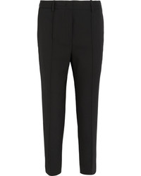 Женские черные шерстяные брюки от Jil Sander