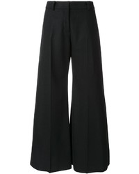 Женские черные шерстяные брюки от Miharayasuhiro