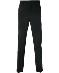 Мужские черные шерстяные брюки от MSGM
