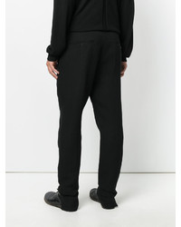 Мужские черные шерстяные брюки от Ann Demeulemeester