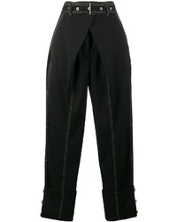 Женские черные шерстяные брюки от Proenza Schouler