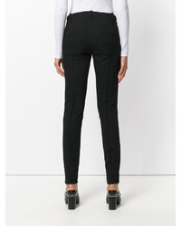 Женские черные шерстяные брюки от Masnada