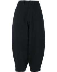 Женские черные шерстяные брюки от Societe Anonyme
