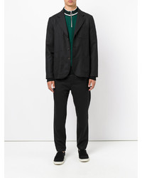 Мужские черные шерстяные брюки от Societe Anonyme