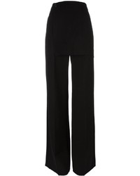 Женские черные шерстяные брюки от Yang Li