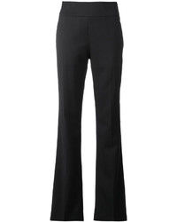 Женские черные шерстяные классические брюки со складками от IRO