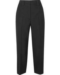 Женские черные шерстяные классические брюки от Acne Studios