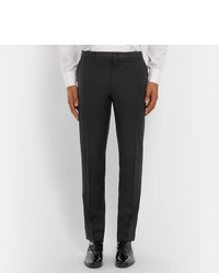 Мужские черные шерстяные классические брюки от Dolce & Gabbana