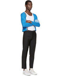 Мужские черные шерстяные классические брюки от Acne Studios