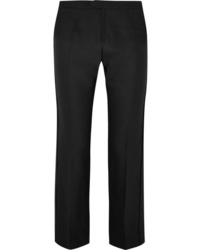 Женские черные шерстяные классические брюки от Chloé