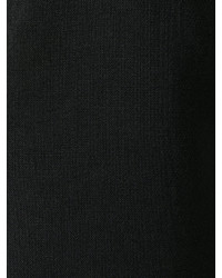 Женские черные шерстяные классические брюки от Alberta Ferretti