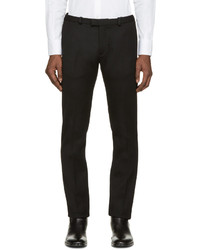 Мужские черные шерстяные классические брюки от CNC Costume National