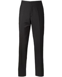 Мужские черные шерстяные классические брюки от Jil Sander