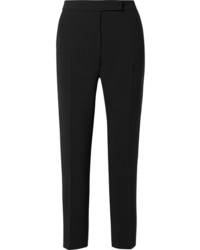 Женские черные шерстяные классические брюки от Max Mara