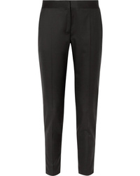 Женские черные шерстяные классические брюки от Stella McCartney
