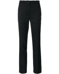 Женские черные шерстяные классические брюки от Victoria Beckham