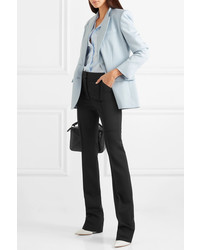 Женские черные шерстяные классические брюки от Stella McCartney