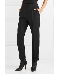 Женские черные шерстяные классические брюки от Haider Ackermann