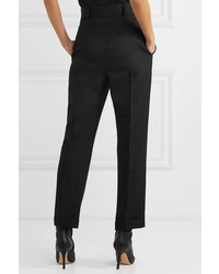 Женские черные шерстяные классические брюки от Haider Ackermann