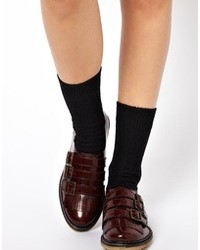 Женские черные шерстяные носки от Asos
