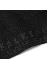 Мужские черные шерстяные носки от Falke