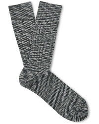 Мужские черные шерстяные носки от Missoni