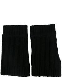 Мужские черные шерстяные перчатки от Unconditional