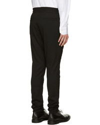 Мужские черные шерстяные спортивные штаны от Paul Smith