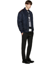 Мужские черные шерстяные спортивные штаны от Diesel Black Gold