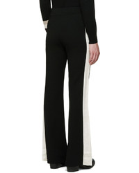 Мужские черные шерстяные спортивные штаны от Wales Bonner