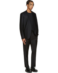 Мужские черные шерстяные спортивные штаны от Acne Studios