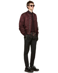 Мужские черные шерстяные спортивные штаны от Givenchy