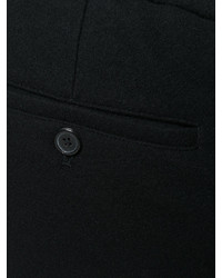 Мужские черные шерстяные спортивные штаны от AMI Alexandre Mattiussi