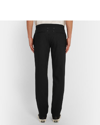 Мужские черные шерстяные спортивные штаны от Maison Margiela