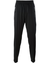 Мужские черные шерстяные спортивные штаны от Givenchy